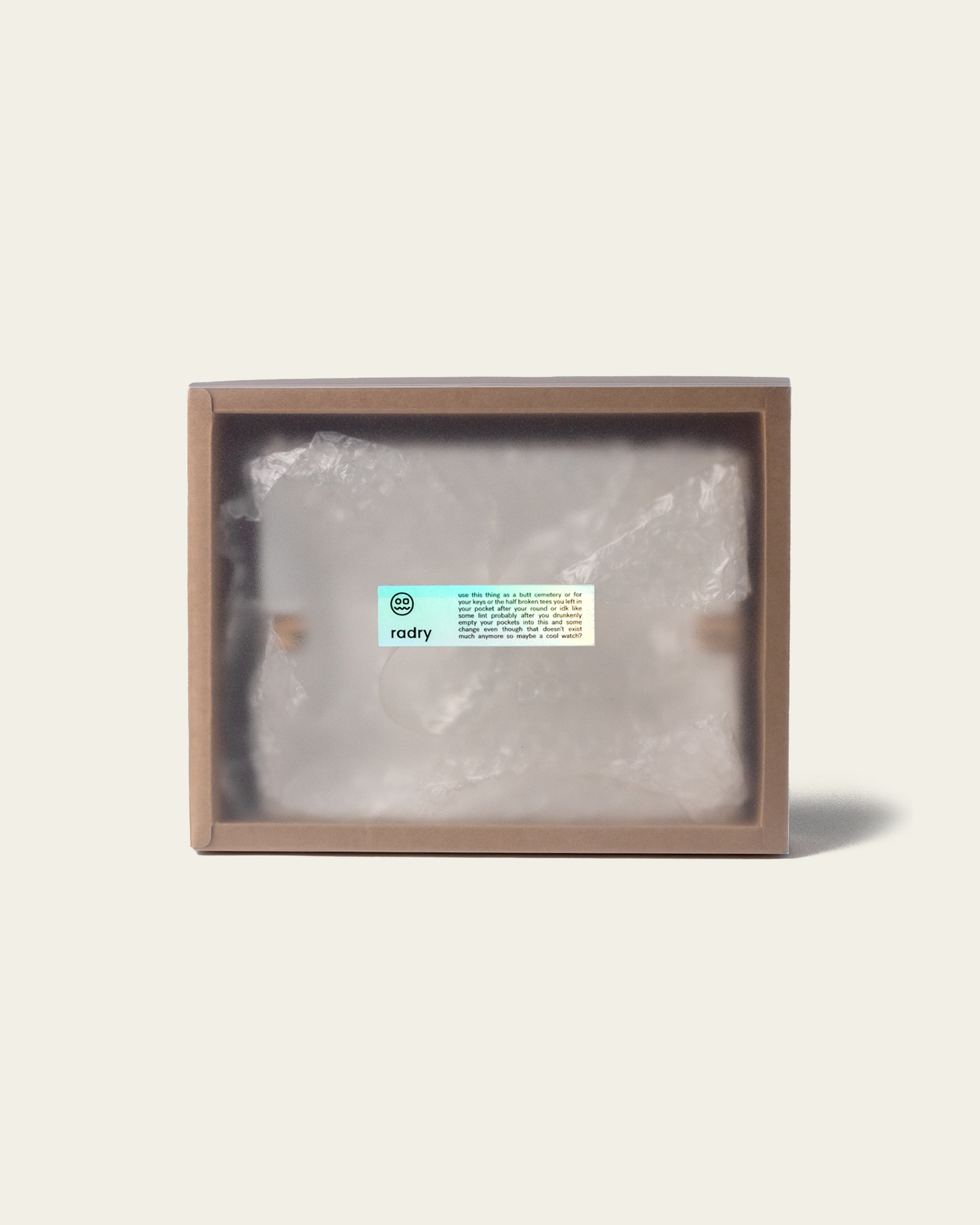 Smoke Em' Porcelain Ashtray