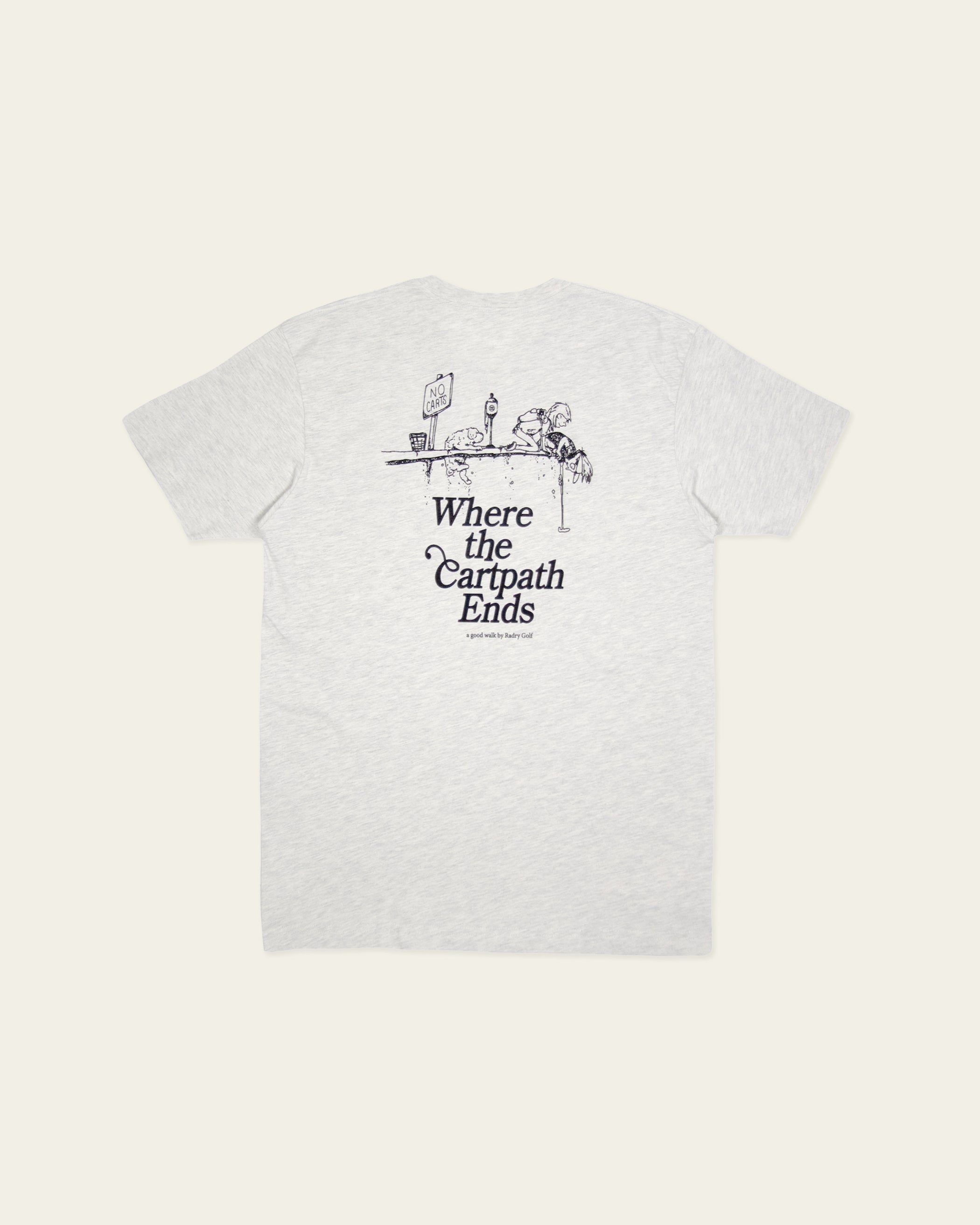 Cartpath Tee (Heather Grey)