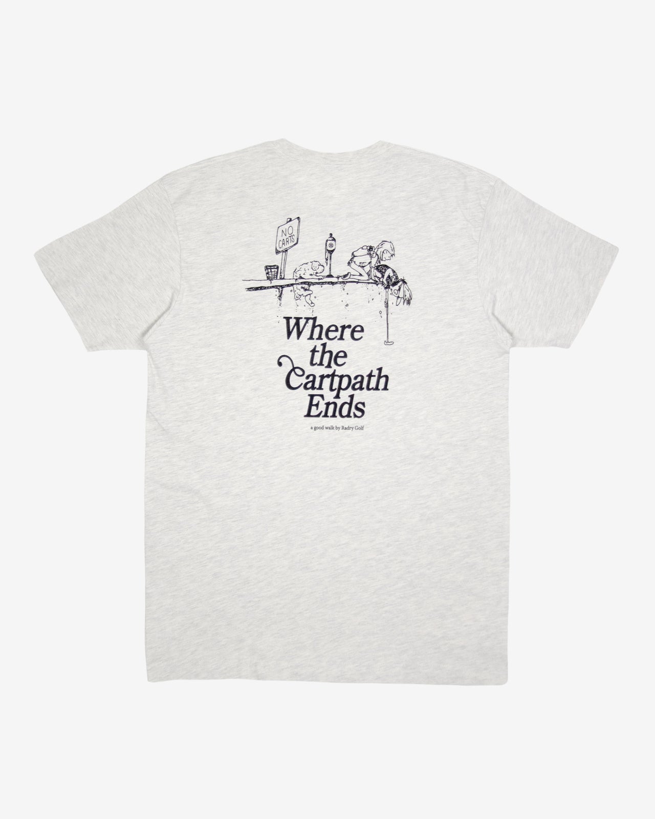 Cartpath Tee (Heather Grey)