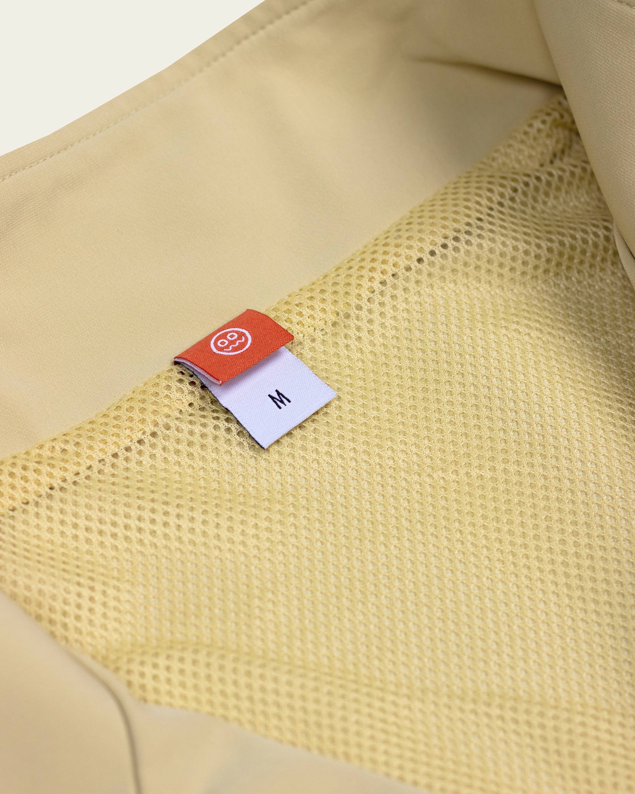 Contrast Quarter Zip Butter