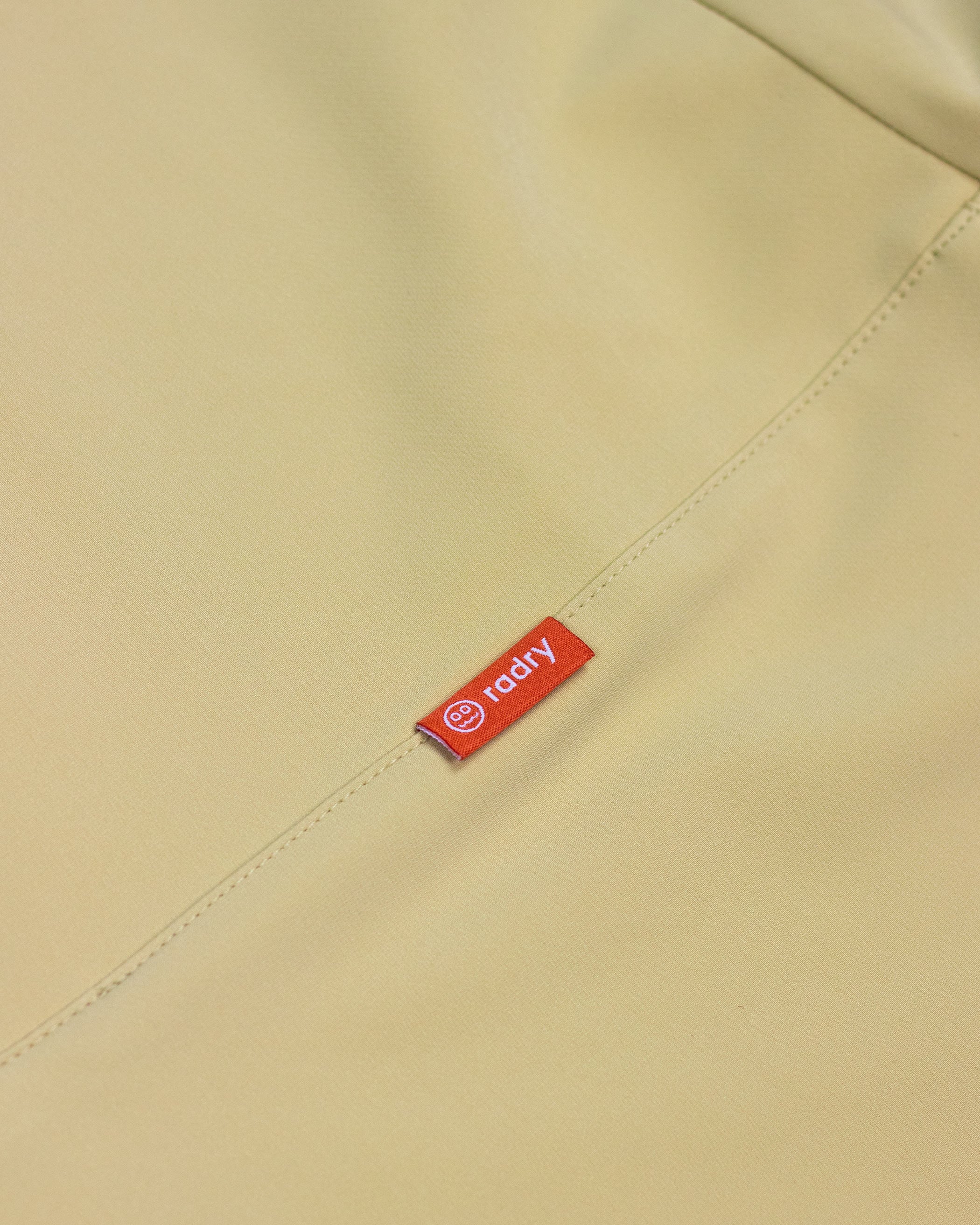 Contrast Quarter Zip Butter