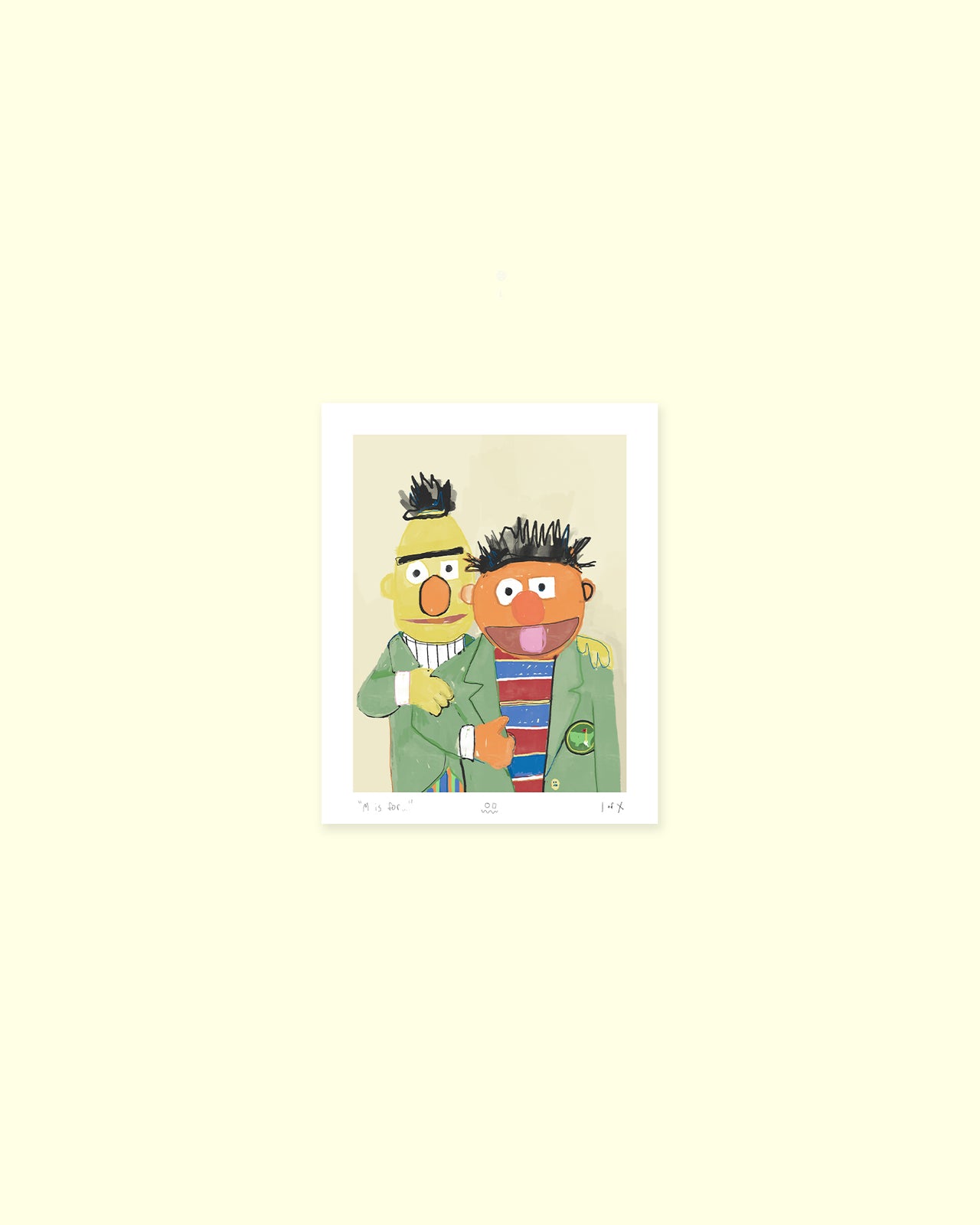 "M is For" 8x10 Print